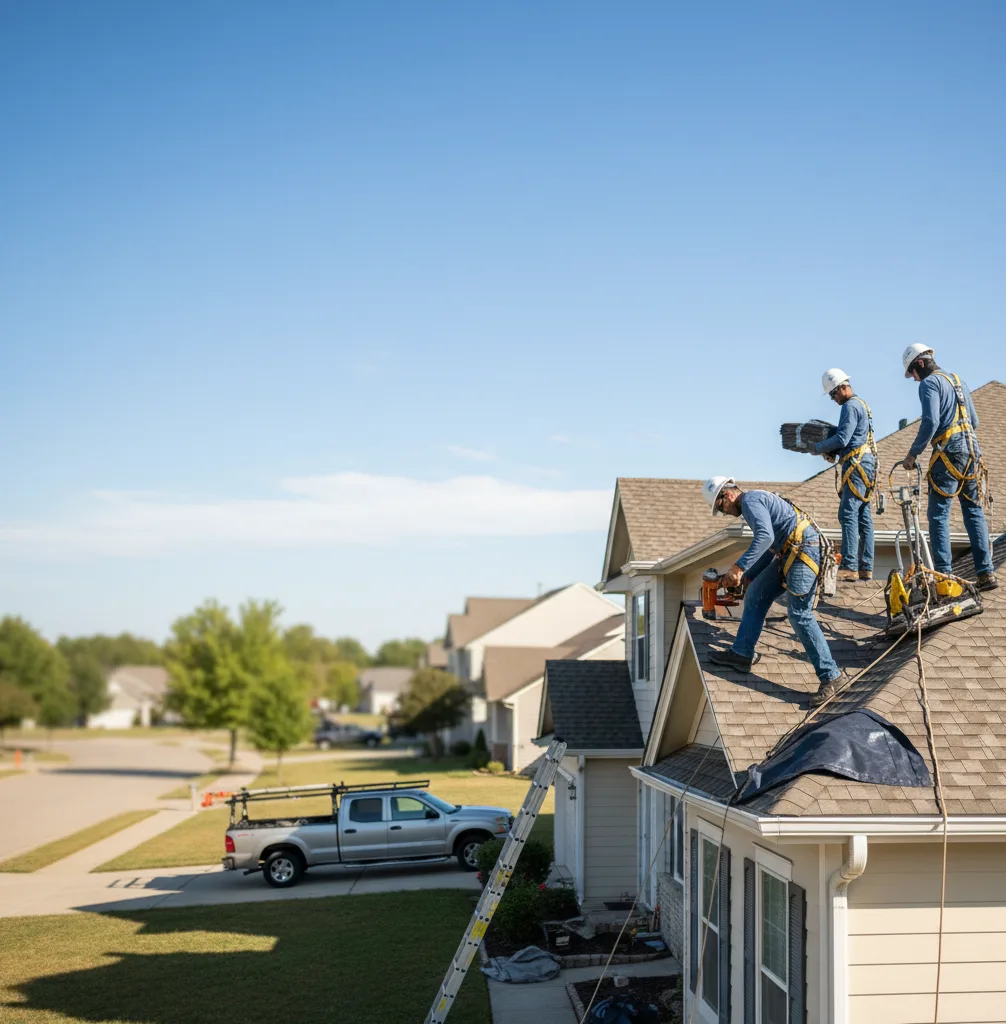 Roof Repair in Christopher